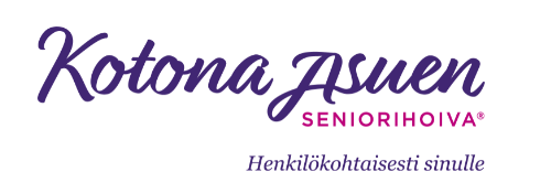 Kannatusjäsen Kotona asuen Seniorihoiva logo ja linkki yrityksen kotivisulle.