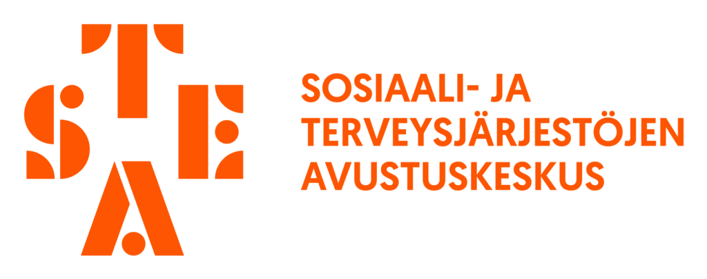 STEAn logo ja linkki Sosiaali- ja terveysalan avustuskeskuksen sivuille.